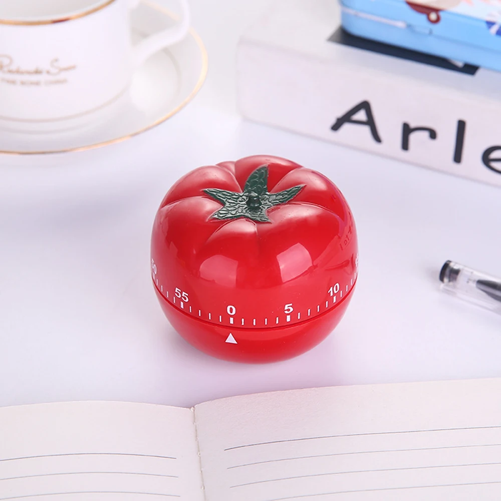 

Tomato Kitchen Timer Home Kitchen Alarm Clock Countdown Tomato Mechanical Time Reminder For Cooking Baking Studying