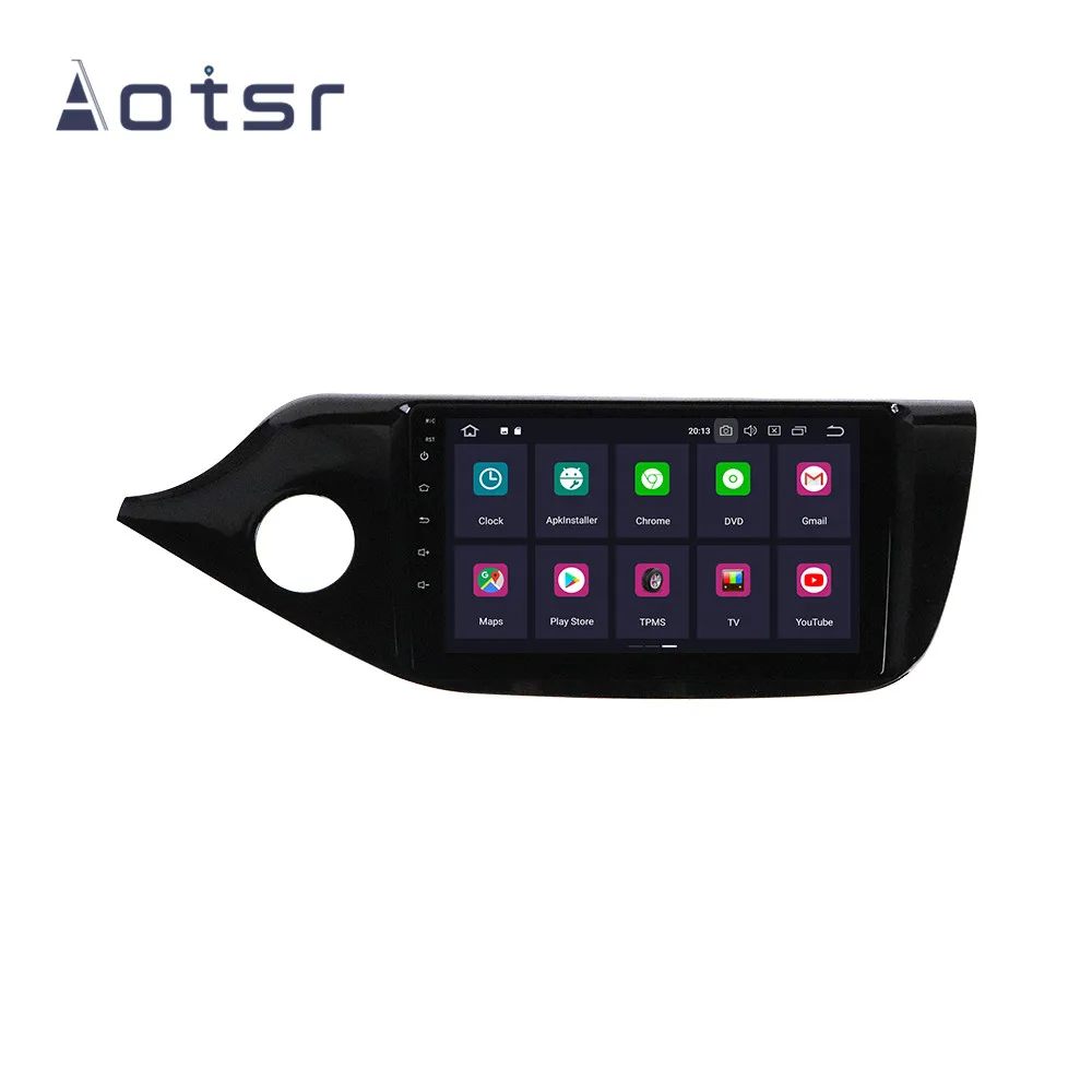AOTSR 9 дюймов Android 10,0 gps навигатор автомобильный стерео плеер для KIA CEED 2012- мультимедийный плеер DSP CarPlay wifi