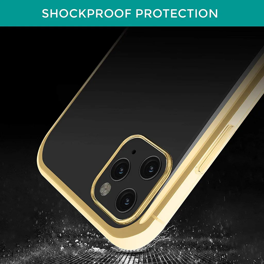 Полностью Гальваническая защита для телефона из ТПУ амортизатор для IPhone 11 pro силиконовый защитный чехол для телефона для IPhone 11 XR