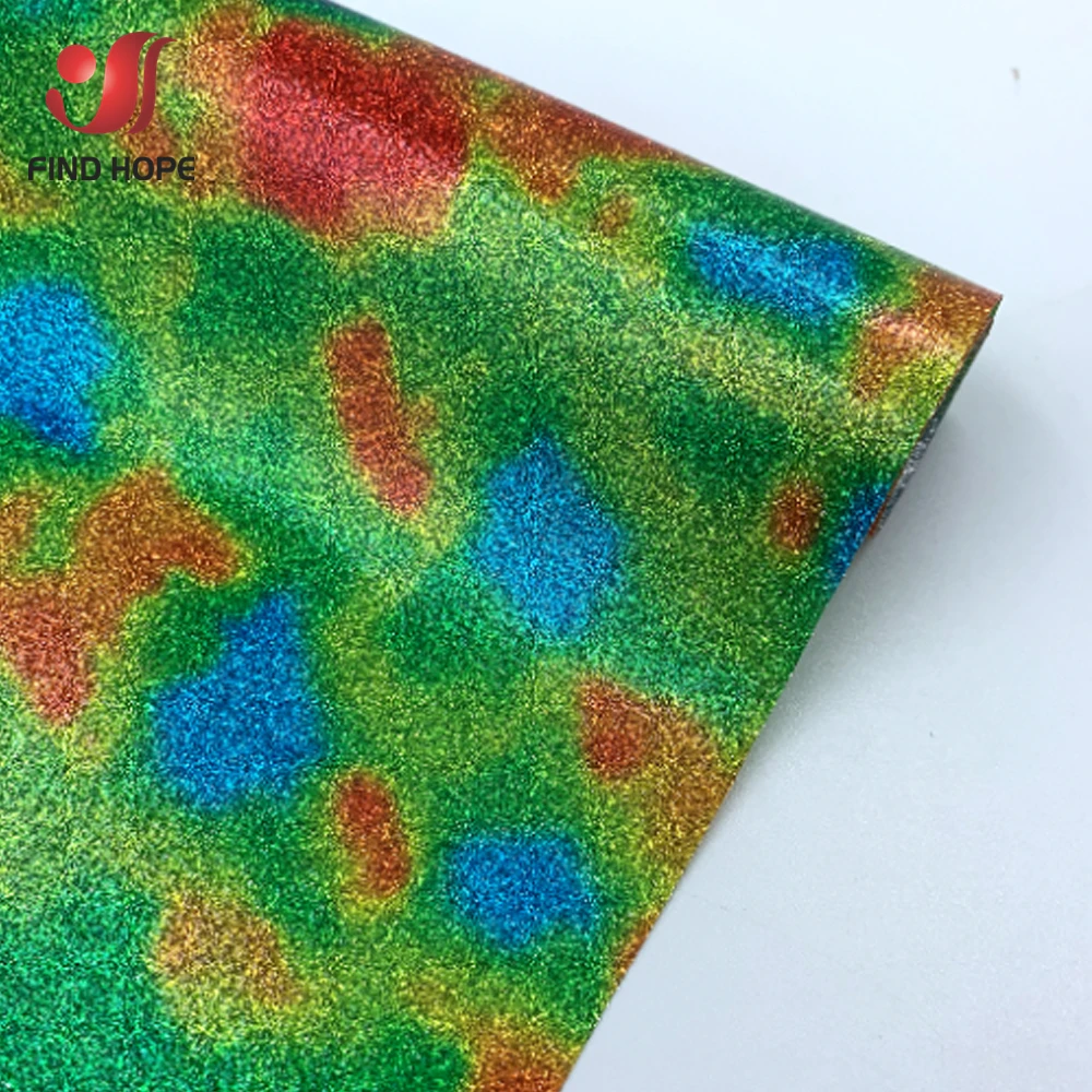 Rainbow Glitter Heat Transfer Vinyl Iron on Tshirts Clothing Film for Cut Cameo Making Design Letter Pattern Hat Craft Decor