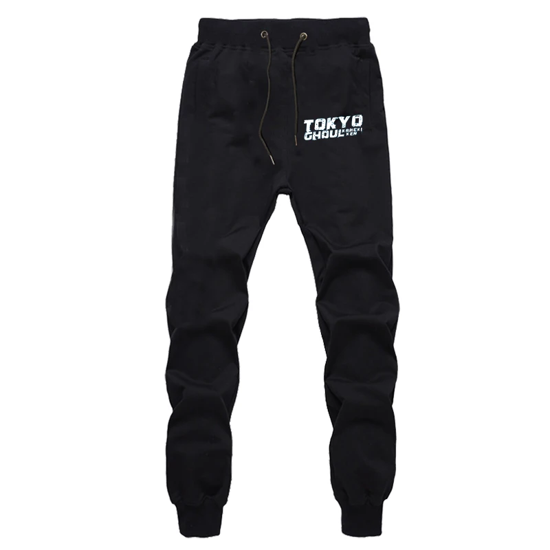 Pants 4 Спортивные штаны с принтом «Токийский Гуль»; осенние спортивные штаны в стиле Харадзюку для фитнеса; хлопковые длинные штаны для мальчиков; повседневные штаны для мальчиков-подростков - Цвет: Pants 4