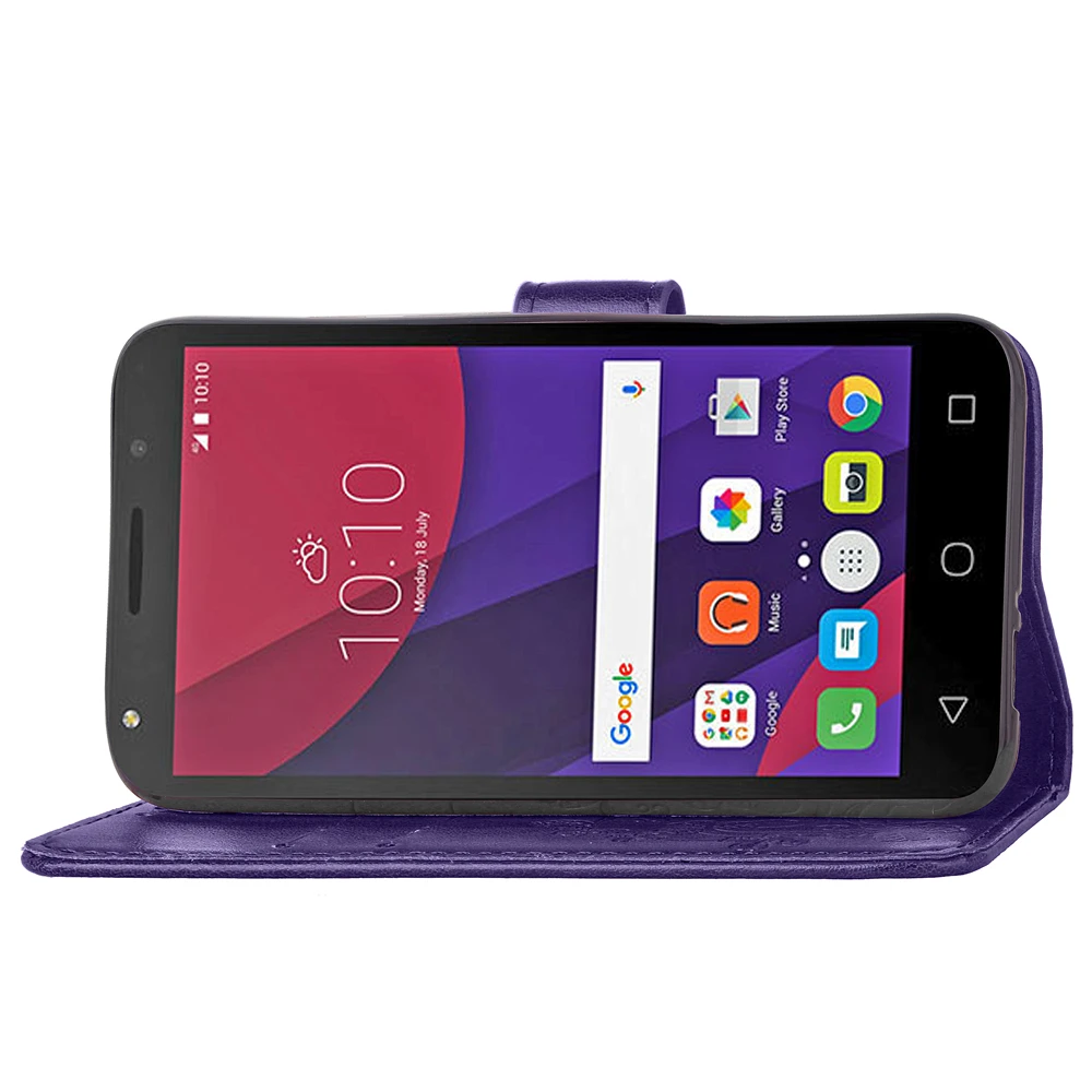 Бесплатная доставка BEFOSPEY четыре листа листья чехол для телефона Alcatel Pixi 4 5 0 OT5045X