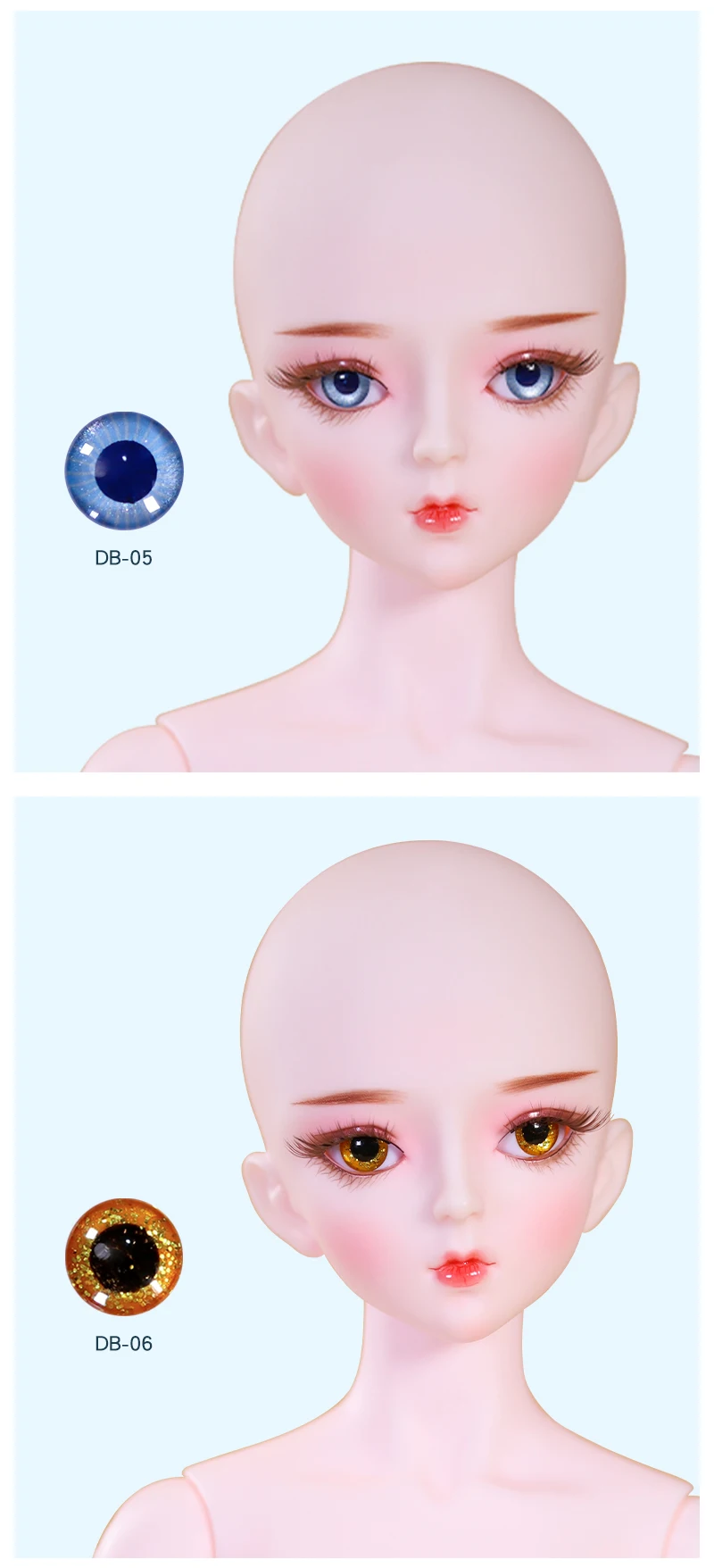 1/3 BJD Eyeball NO.3 16mm Suit For Your 60cm Doll Many Kinds Of Color Can Be Chosen