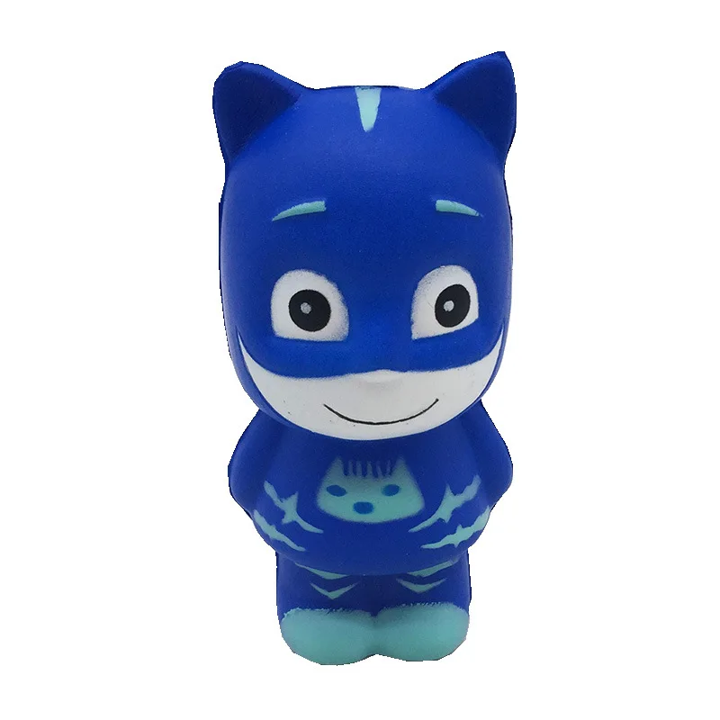 1pcs PJ Маски кукла модель Catboy Owlette Gekko фигурка вентиляционная Расслабляющая декомпрессия разминаемая многократная упругая игрушка для детей подарок 2B08 - Цвет: 1pcs