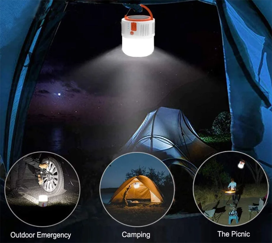 Portable Solar Emergency Charging Lamp Light Solar with Emergency Mobile Charger Light Solar Lanterns USB Rechargeable Outdoor outdoor fence lights