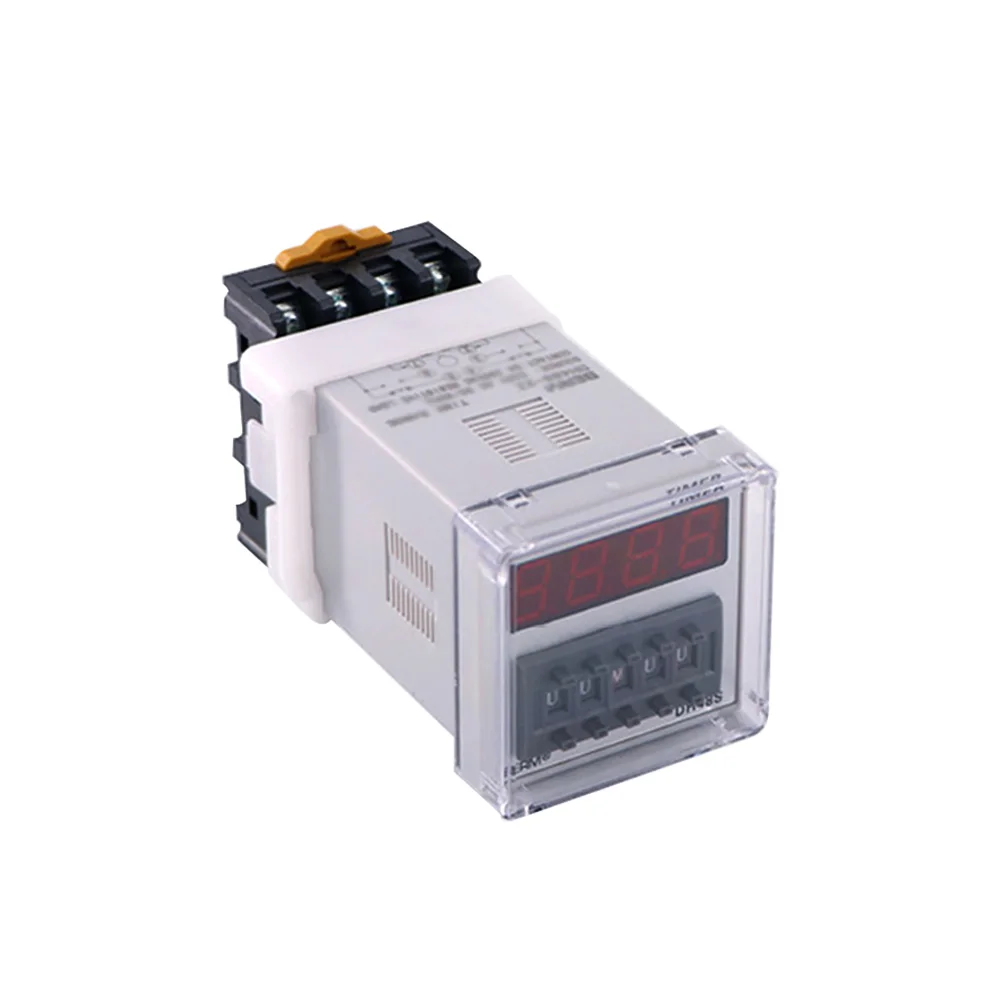 Dh48s2zh Digital Display Time Relay With Socket Base Led Energized Delay Time Relay Which Time