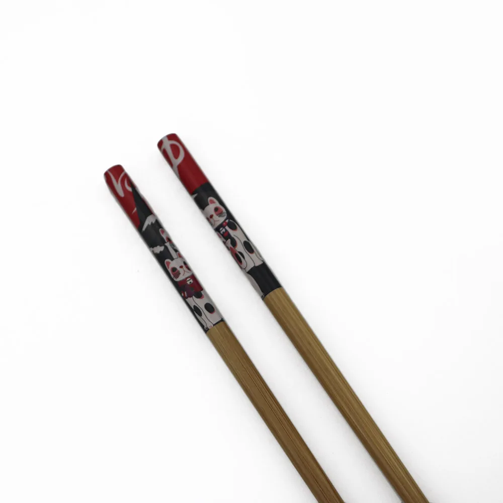 1Pairs NO.4 1 париж деревянные палочки для еды Нескользящие головки палочки для еды Многоразовые Экологичные Традиционные палочки для еды винтажные ручной работы натуральные для подарка - Цвет: 1Pairs NO.4