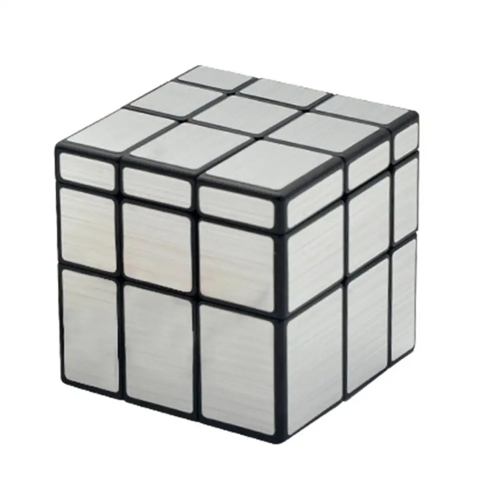 2X2/3X3X3/4X4X4/5X5X5 Плавная скорость магический куб головоломка твист Классическая игра-головоломка модная игра декомпрессия распродажа - Цвет: Silver