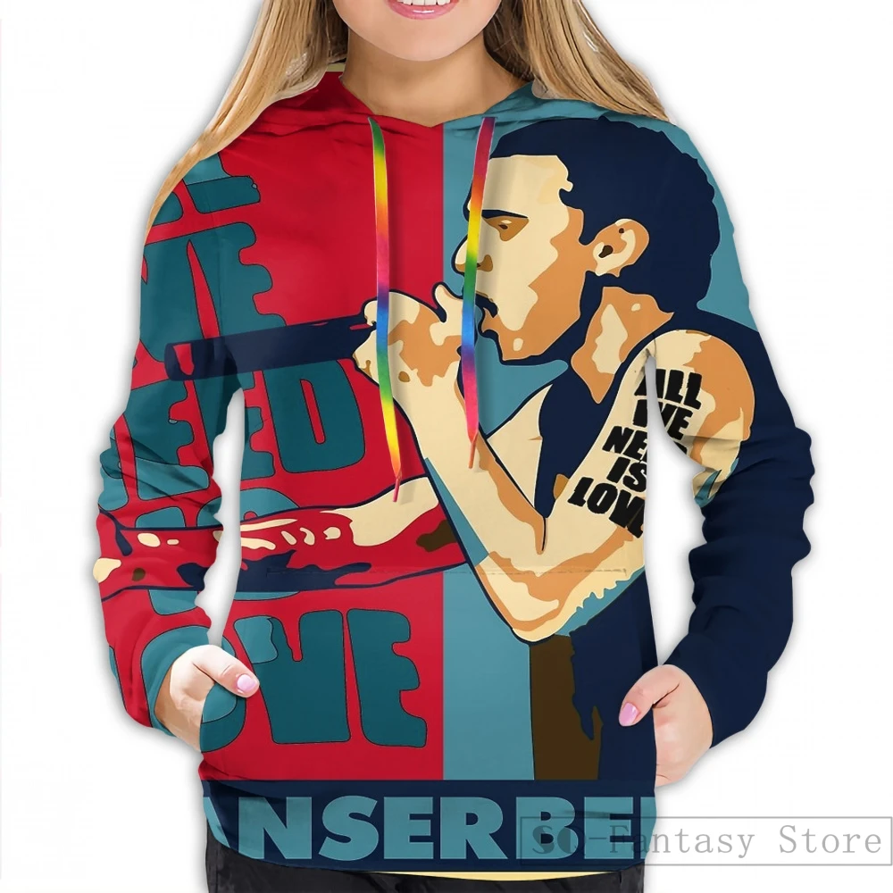 Women Мужские толстовки, свитшоты для женщин funny ESSENCE Canserbero Hope style с принтом Повседневная Толстовка с капюшоном - Цвет: Women