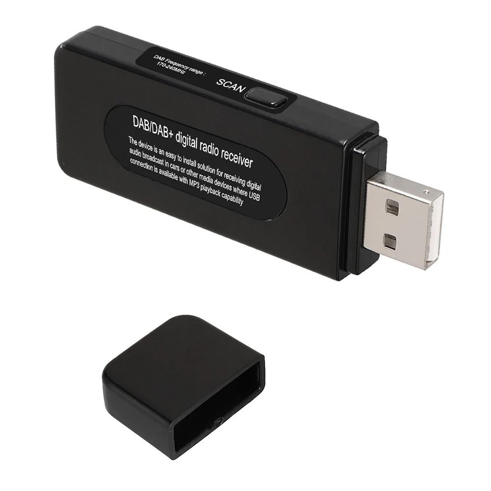 

DAB Digital Radio Receiver Digital Audio Broadcast U Disk Format Playback for Car (Only for Countries that have DAB Signal)