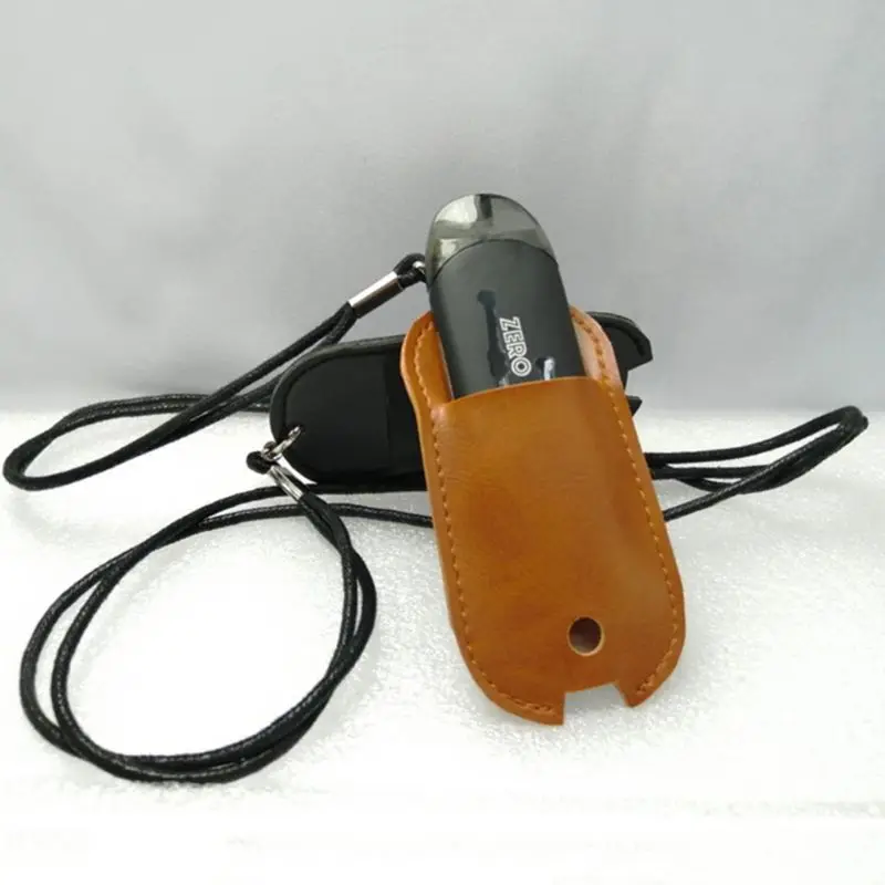 

Dustproof PU Leather Protective Cover Carrying Case Pouch Handbag with Lanyard for Renova Zero Pod Vape Accessory