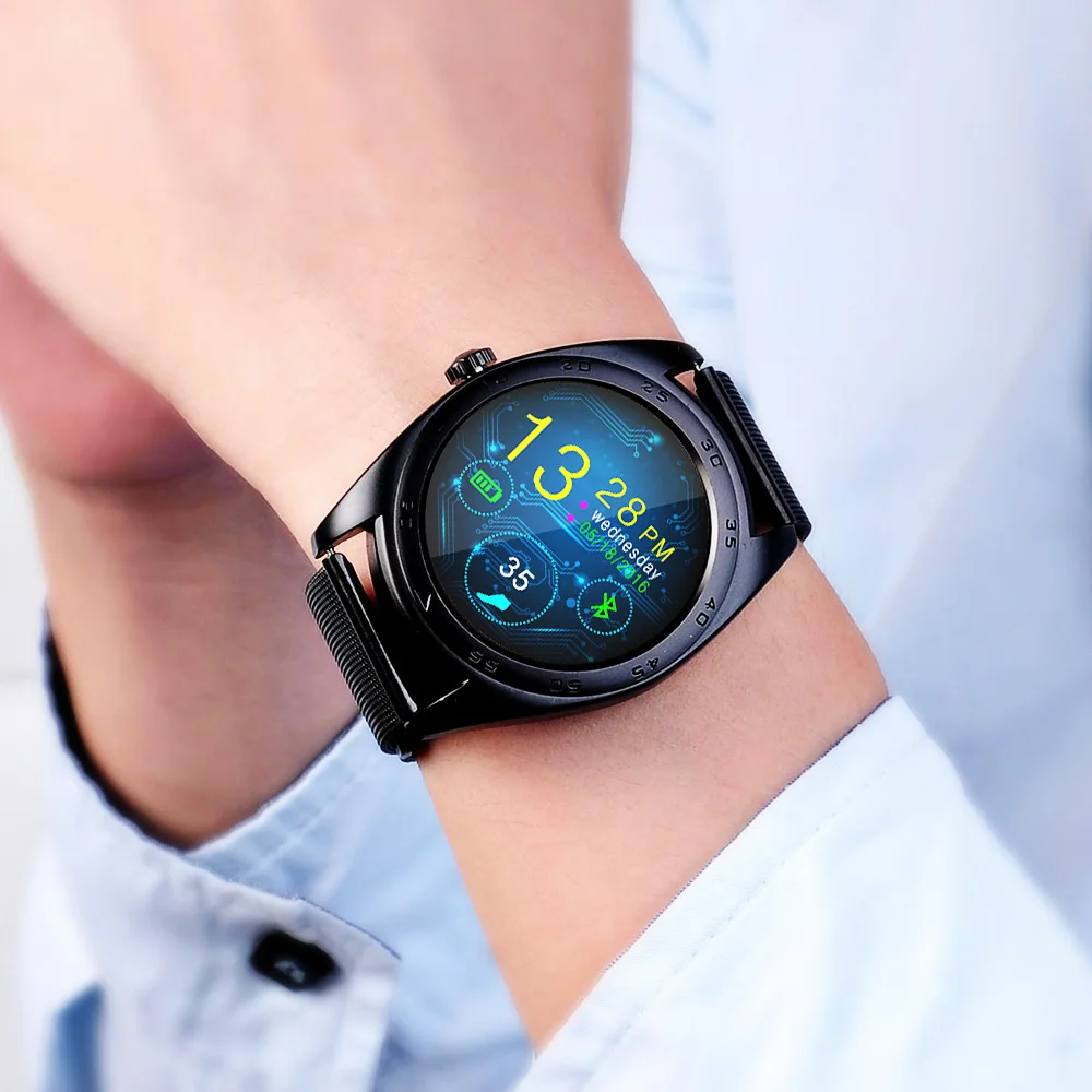 K89 Смарт-часы MTK2502 Bluetooth часы с жестовым управлением монитор сердечного ритма напоминание о звонке Браслет для apple Android IOS