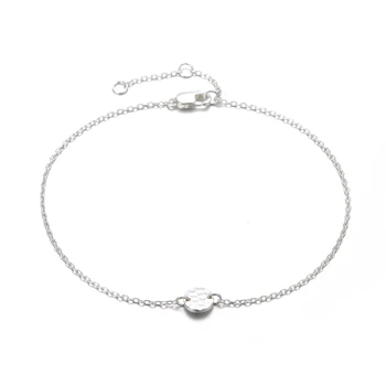 

Minimalist Women 925 Sterling Silver Round Bracelets Female Korean Adjustable Chain Bracelets Best Friend Gifts Fine Jewelry