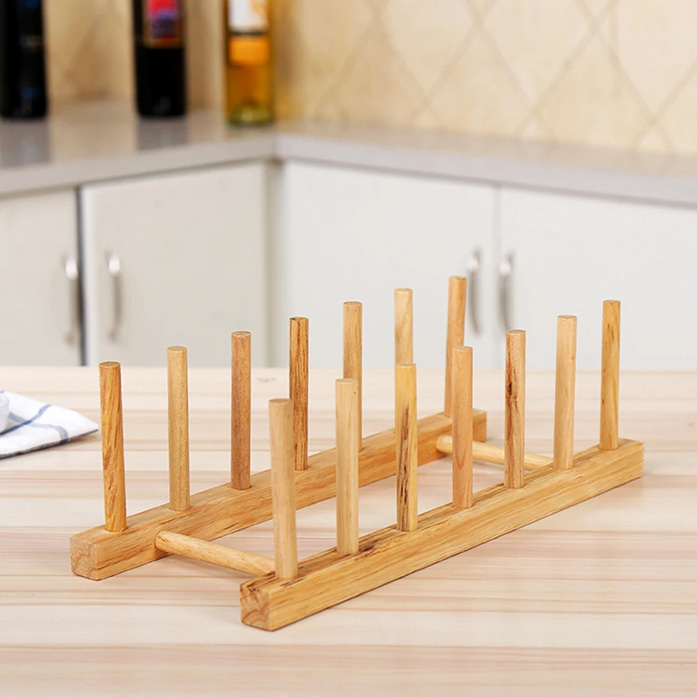 Dish Holder Home Kitchen Dish Plate Holder Drying Drain Filter Storage Rack Shelf Organizer