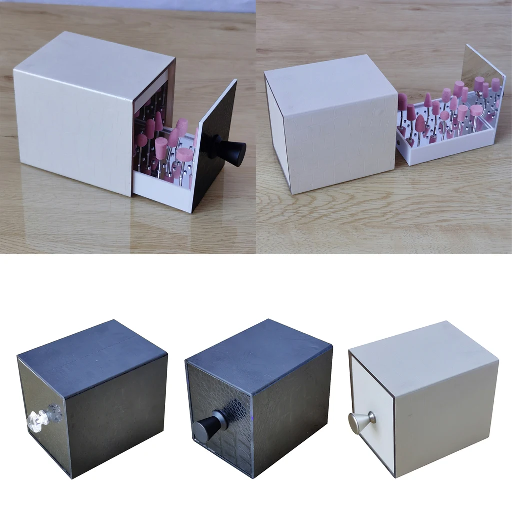 Professional Acrylic Clean Box ? Cleans Nail, Hair, Salon and Spa Equipment Small Parts, For Nail Art Drill Bits Box