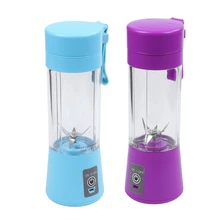 2 шт USB соковыжималка чашка, мобильный Миксер для сока, бытовой фруктовый миксер-шесть лезвий, 400 мл машина для смешивания фруктов с USB зарядным устройством Cabl