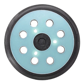 

125mm 8-Hole 3 Nails Hook Polishing Disc 5'' Orbital Sander Backing Pad Base for Electric Grinder Angle Polisher Power Tools