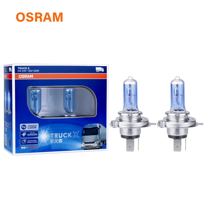 OSRAM H4 галогенная автомобильная лампа 24 в 100 Вт lampы н4 грузовик X свет 62270 Т В 9003/HB2 Hi/Lo