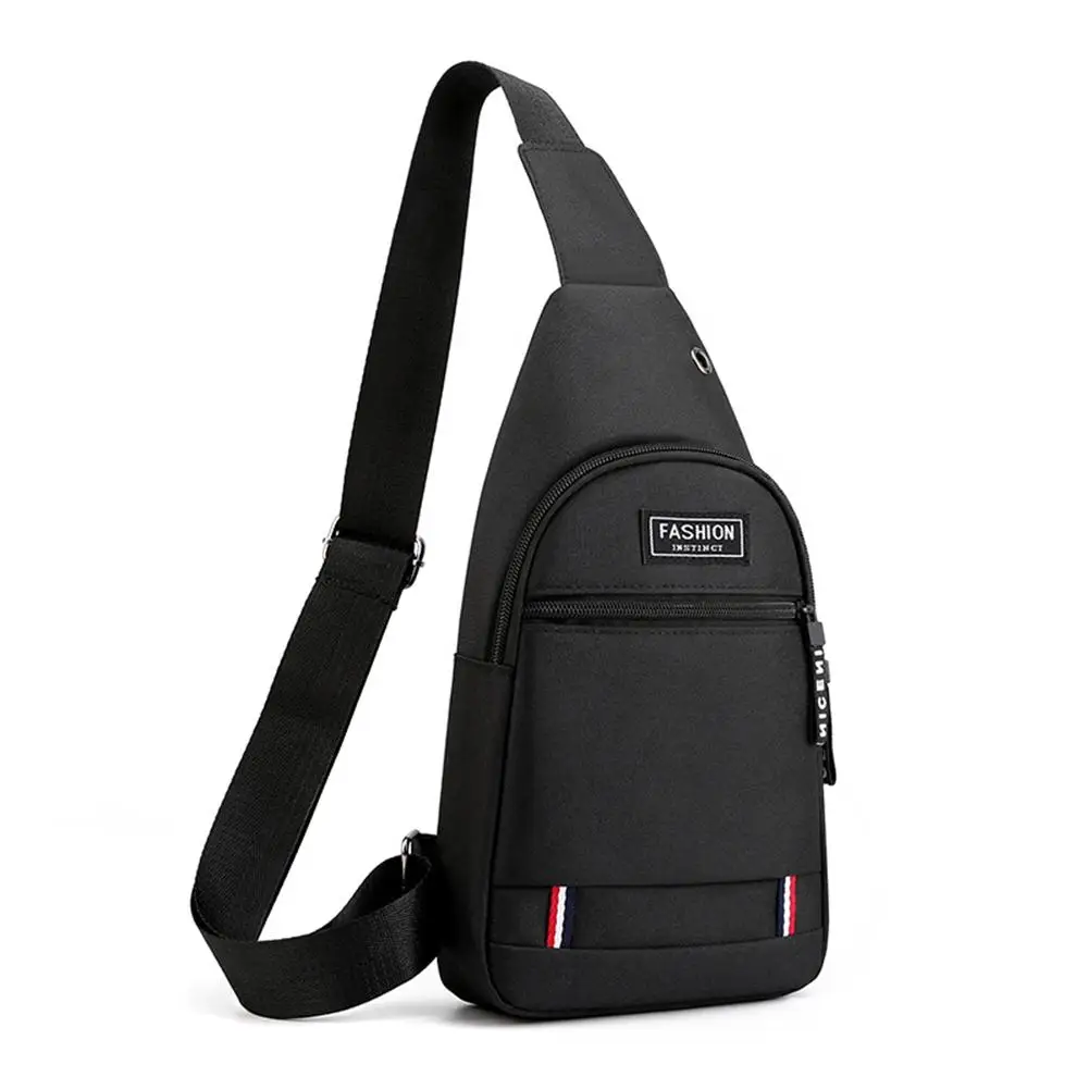 Men Waterproof Casual Chest Bag Portable One-shoulder Pouch For Outdoor