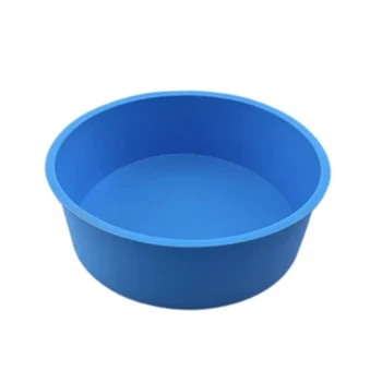 

4/6/8 Inch Baking Silicone Molds Kitchen Accessories Bakeware Tray Silicone Round Cake Pan Non-stick Baking Mould Drop Shipping