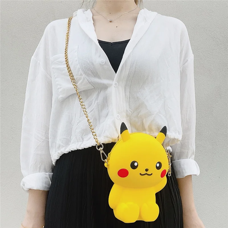 1207042 Female Casual Bucket Shape Mini Portable Single-shoulder Bag Silicone Phone Coin Bag New Trend Handbag Crossbody Bag Zipper Bags - Цвет: 1207042