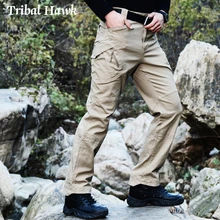 Тактические Брюки карго мужские военные спецназ хлопковые брюки пейнтбол IX9 II армейский солдат боевые много карманов рабочие брюки XXXL