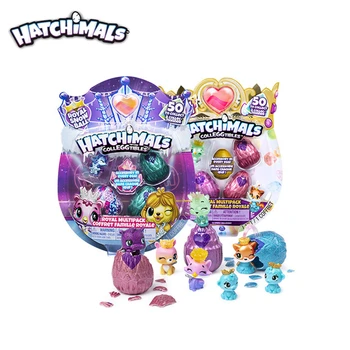 

Genuine S6 Hatchimals Colleggtibles The Royal Hatch Royal Multipack Coffret Famille Royale Magic Egg Blind Box Children Toy Gift