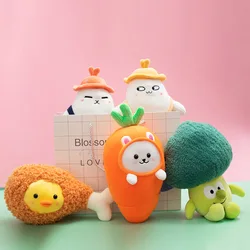Nova simulação criativa comida boneca cross border comércio exterior brinquedo de pelúcia cenoura travesseiro grab máquina boneca