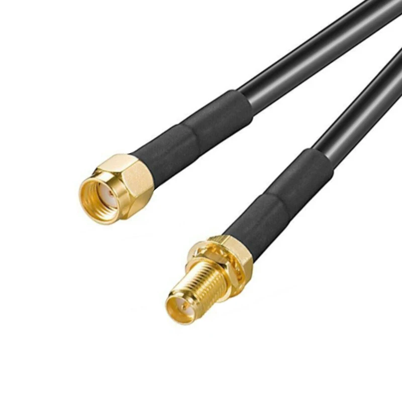 1 шт. 3 м WLAN SMA кабель антенна удлинитель провод WiFi маршрутизатор Мужской и Женский Разъем позолоченный удлинитель шнура