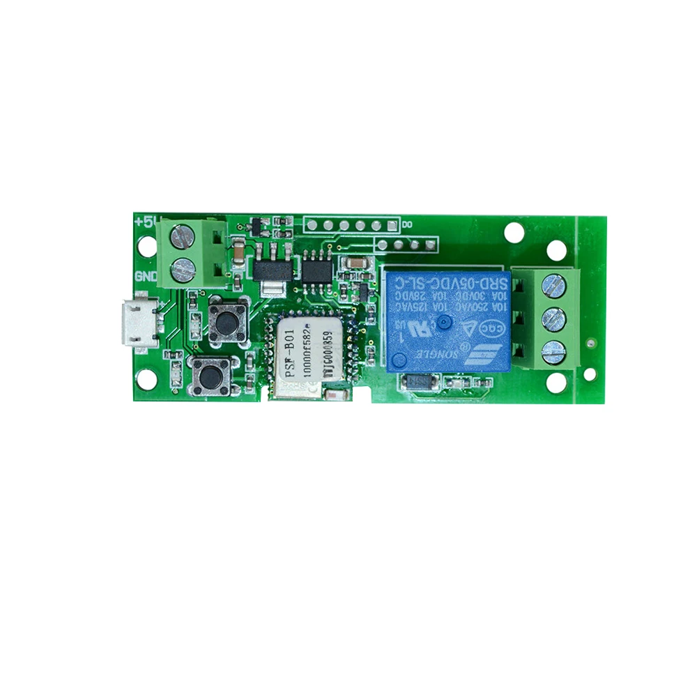 Sonoff DC5V Wifi релейный переключатель модуль беспроводной умный переключатель приложение Дистанционное Голосовое управление таймер переключатель для Alexa для Google Home - Комплект: 1pcs