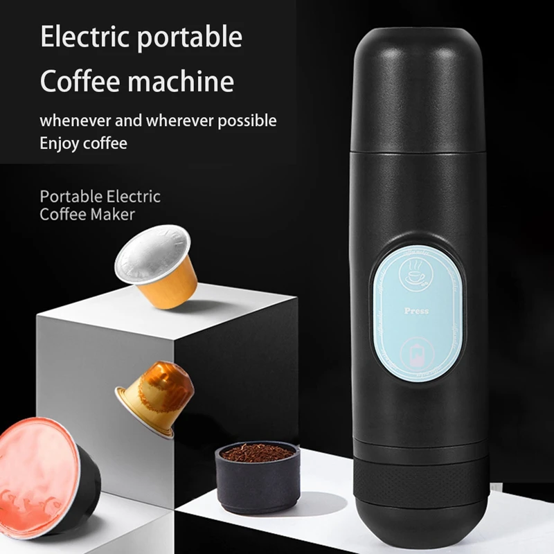 Portable Espresso Machine, Capsules and 