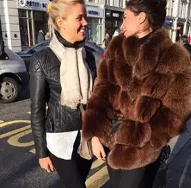 coffee XS-4XL, искусственный мех, Женское зимнее модное розовое пальто из искусственного меха, элегантная Толстая теплая верхняя одежда, куртка из искусственного меха, Chaquetas Mujer - Цвет: coffee