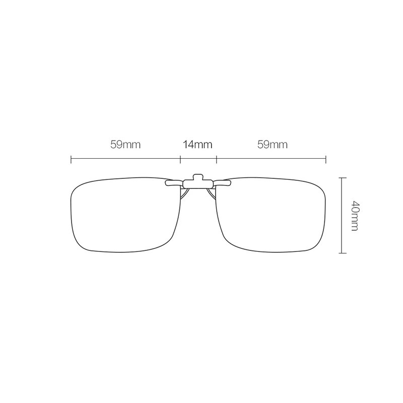 Xiaomi Turok Steinhardt TS клип солнцезащитное стекло es поляризованное прозрачное зрение солнцезащитное стекло против УФ-лучей типа А и B наружное дорожное рыболовное солнцезащитное стекло