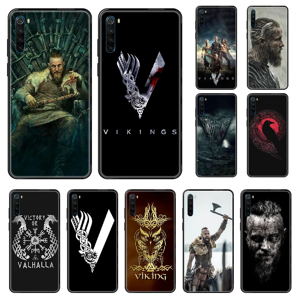 Чехол для телефона с Канадой The Legend of the Viking tv Xiaomi Redmi Note S2 4 5 6 7 8 A S X Plus Pro черный