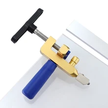 Стеклянный резак ручной Плиткорез с заменой лезвий и подушечек толщина резки 20 мм многофункциональный инструмент для резки стекла