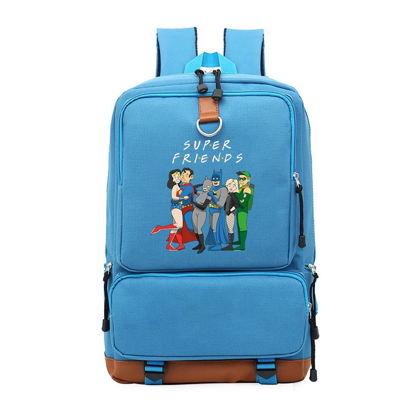 807-JX-marvel 10 Mochila, супер рюкзак для друзей, Мстители, рюкзак для книг, женский рюкзак, школьные сумки для девочек-подростков, мужской рюкзак для путешествий, рюкзак для ноутбука - Цвет: 807-JX-marvel 10