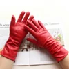 Bickmods Women's Leather Gloves Classic Elastic Style Velvet Lining Winter Keep Warm Outdoor Driving Fashion Gloves ► Photo 1/6