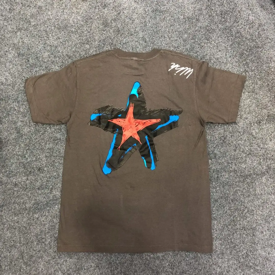 5A 19ssTravis Скотт астромир футболка DSM NY Stargazing для мужчин и женщин Astroworld футболка уличная хип хоп астромир футболка - Цвет: 5A