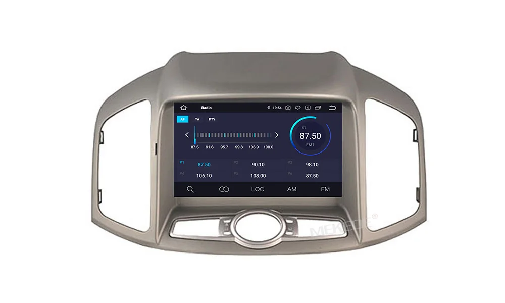 MEKEDE HD 2DIN " Android 9 автомобильный DVD стерео для Captiva 2011 2012 2013 1 Din Авто Радио wi-fi-мультимедиа gps навигация
