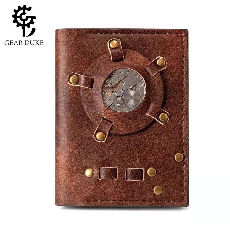 

2021 new women's metal short wallet men's wallet simple fashion pure hand customization unique design exquisite