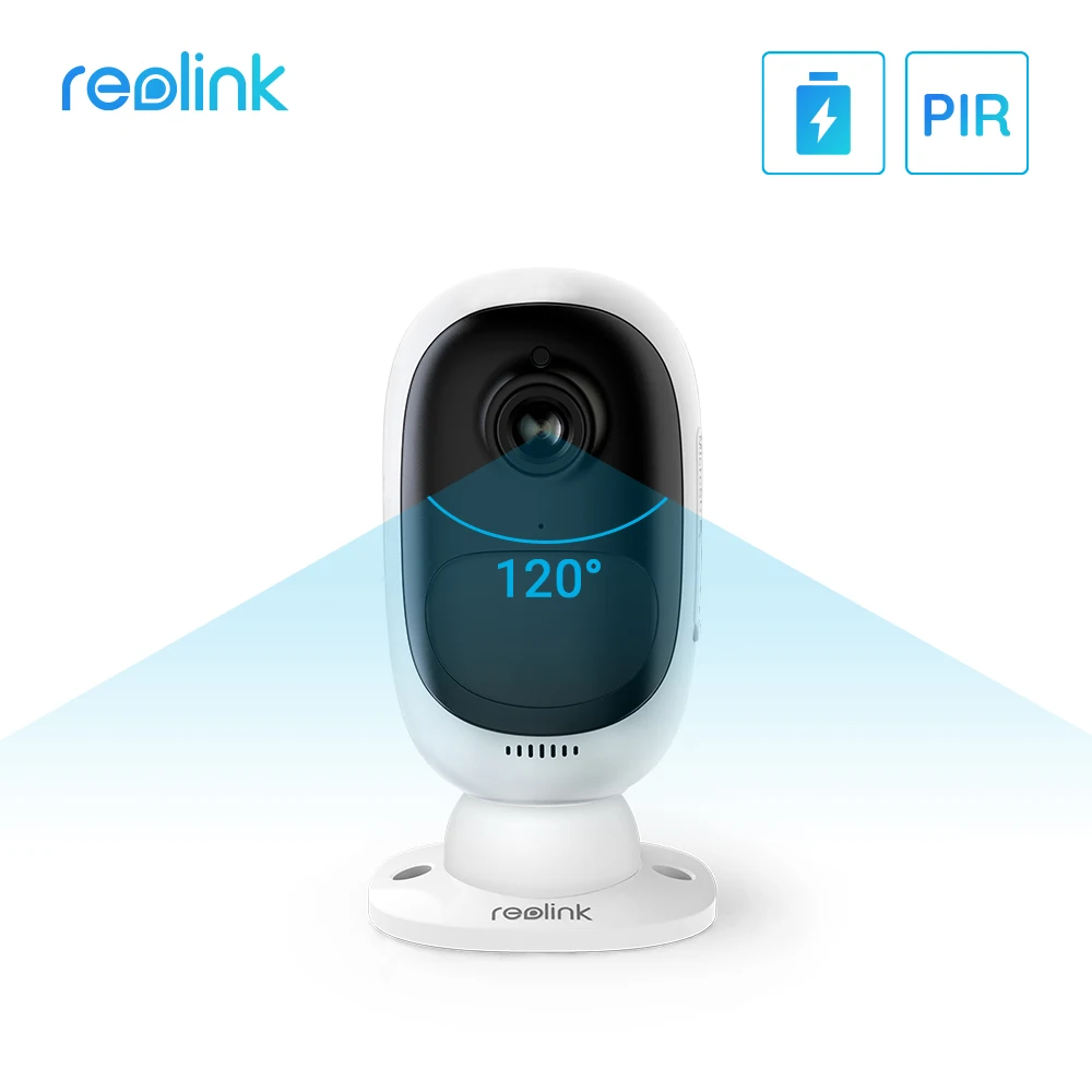 Reolink Argus 2 WiFi Camera Rechargeable Battery Powered IP Camera 1080P Full HD Outdoor Indoor Security 130 Wide View Angle