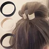 Woman Ponytail Holder Hair Tie Foldable Hair scrunchies Silicone Stationarity Elastic Hair Band Simple hair accessories ► Photo 2/6