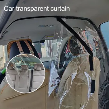 

Car Taxi Isolation Film Full Surround Protective Cover,Separate front and rear rows ,isolate bacteria protect driver and guest