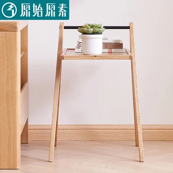 

All Solid Wood Side Table Coffee Table Corner Table Modern Nordic Simple Oak Side Table Solid Wood Living Room A5171