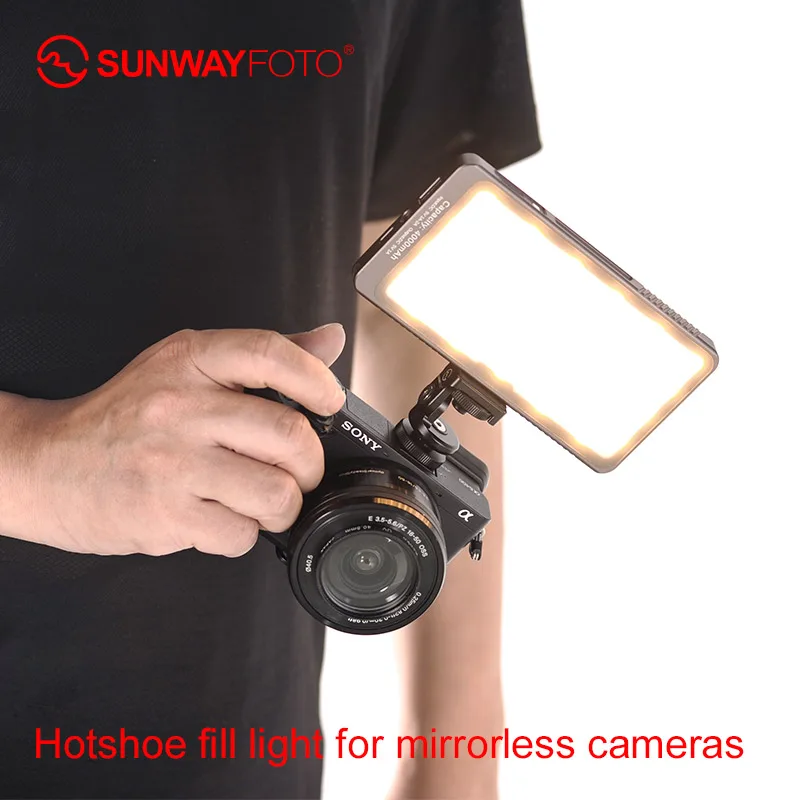SUNWAYFOTO FL-70 RGB светодиодный свет RGB цвет селфи видео свет камера студийный свет для Canon Nikon sony Фото освещение