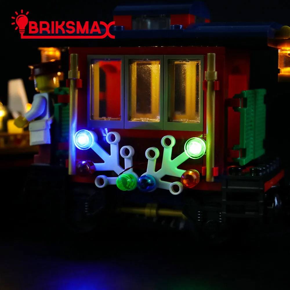 BriksMax Led светильник Набор для Creator 10254 зимний праздник поезд светильник ing набор совместим с 36001(не включает модель