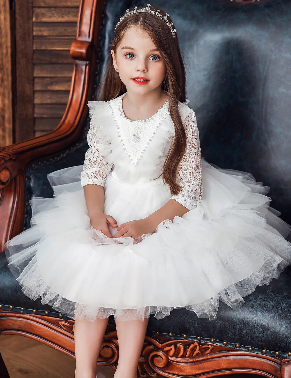 western style flower girl dresses