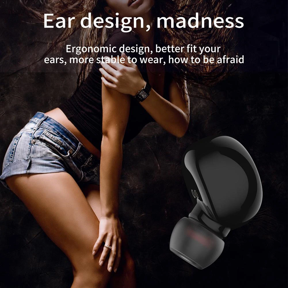 ZLT-01 TWS портативные кнопки управления Bluetooth 5,0 Беспроводная стерео музыка наушники спортивные наушники наушник с зарядным чехлом