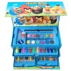 Washable Cartoon Watercolor Pen 12/24 Color Young STUDENT'S Paintbrush Set Child Drawing Kit Children Creative Prizes Sleeves