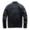 Men Faux Leather Jacket Motorcycle 5XL Men's  Jackets Black  Jaqueta de Couro Masculina Outwear Male PU Leather Coats Mens,ZA319 ► Photo 2/6